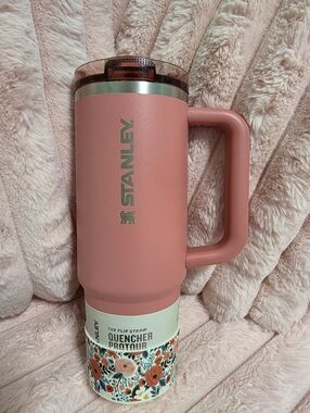 Stanley Protour Terracotta with alternate matching lid 30oz NWT + Floral Boot